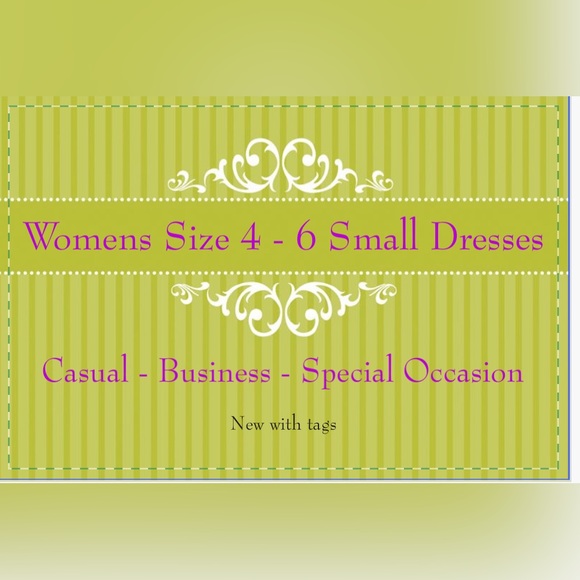 Nwt Womens size 4 -6 small dresses